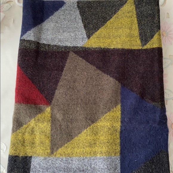 ZARA 💙 Blanket Scarf - Picture 2 of 5